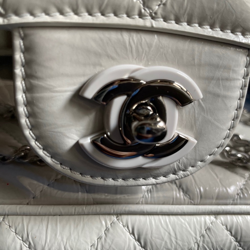 SOLD Chanel PVC Aquarium Flap Bag - Picture 3 of 9